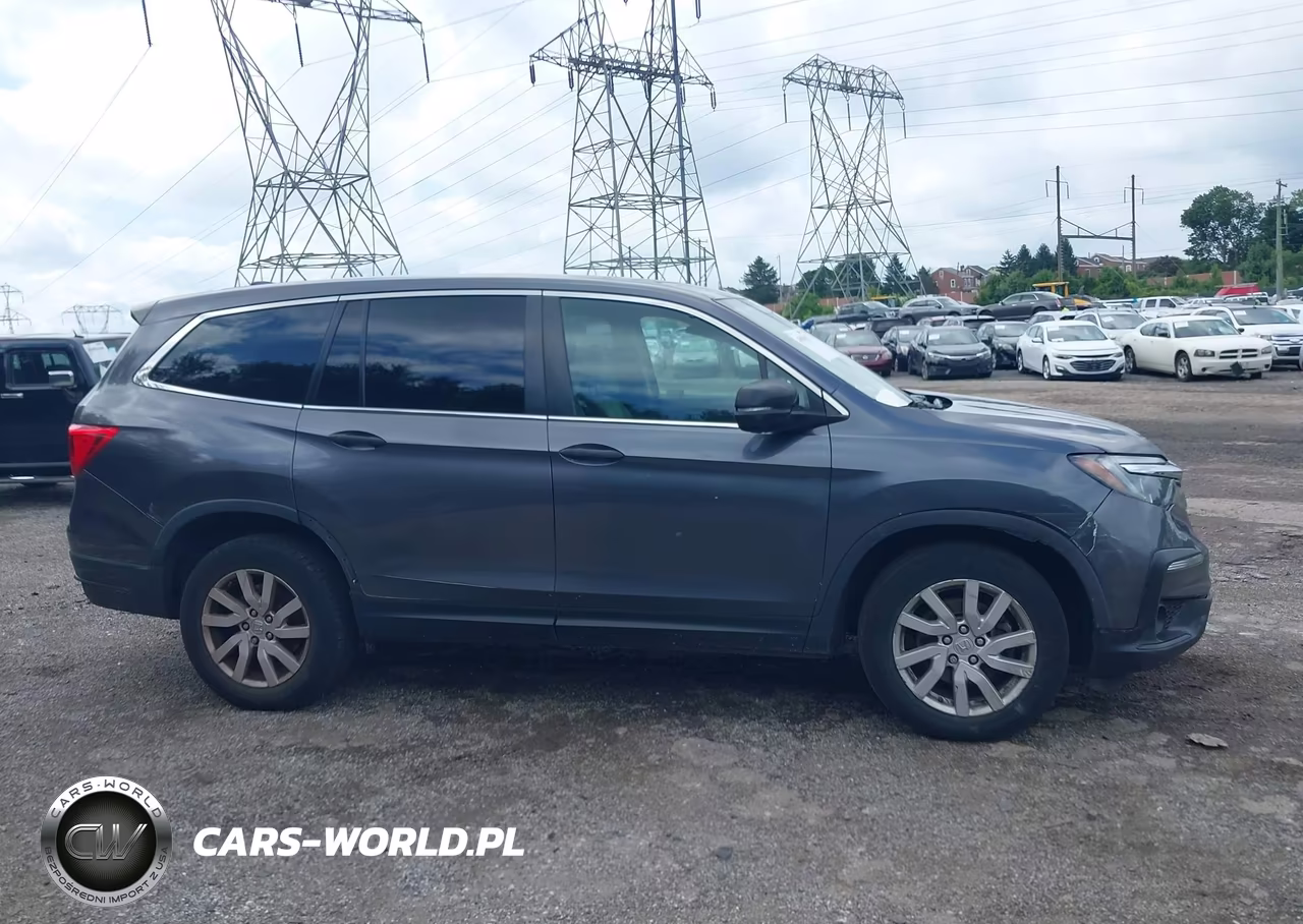 2019 Honda Pilot Lx VIN:5FNYF6H18KB046827 - 14