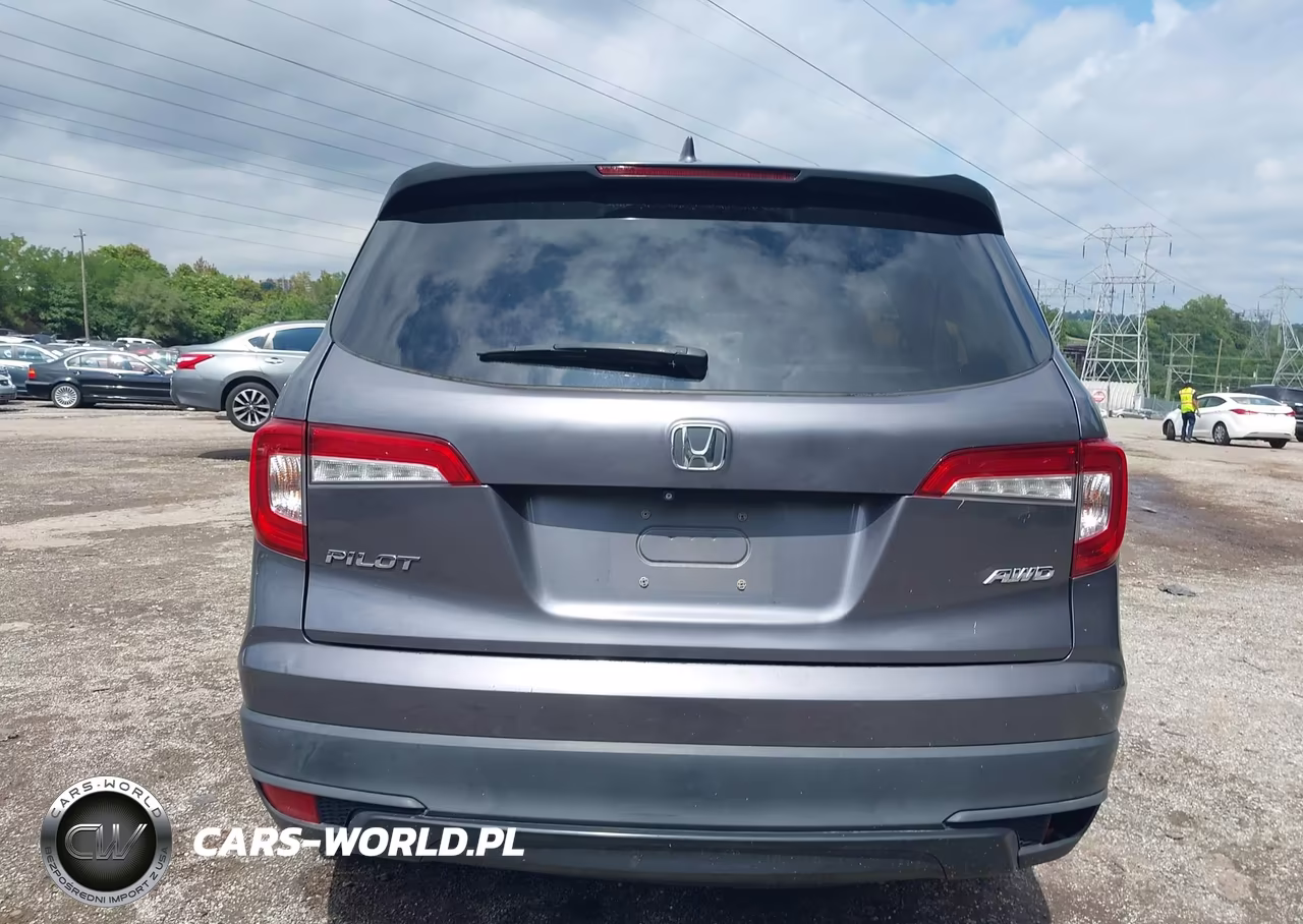 2019 Honda Pilot Lx VIN:5FNYF6H18KB046827 - 17
