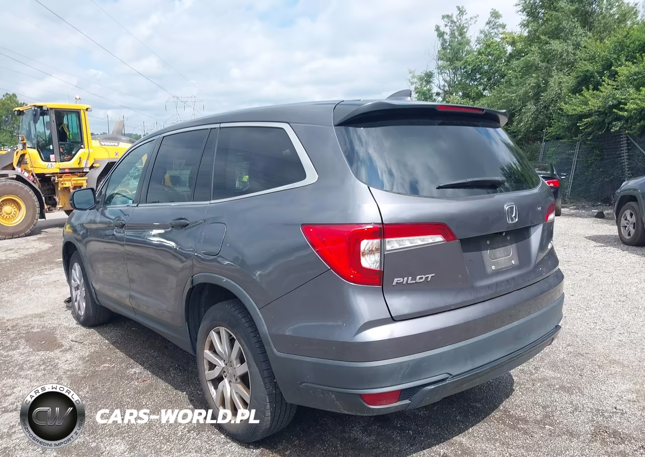 2019 Honda Pilot Lx VIN:5FNYF6H18KB046827 - 3