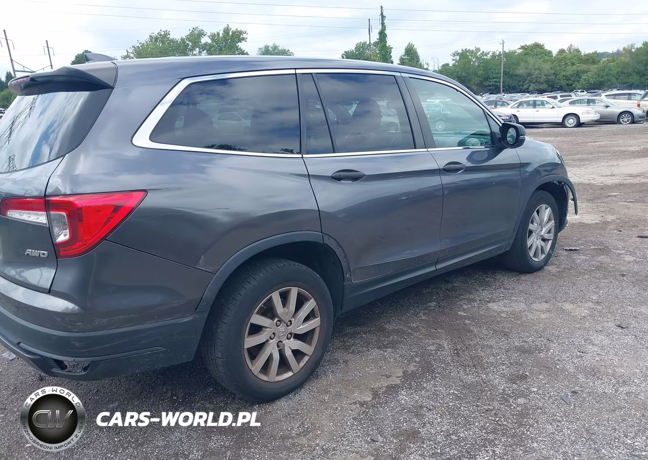 2019 Honda Pilot Lx VIN:5FNYF6H18KB046827 - 4