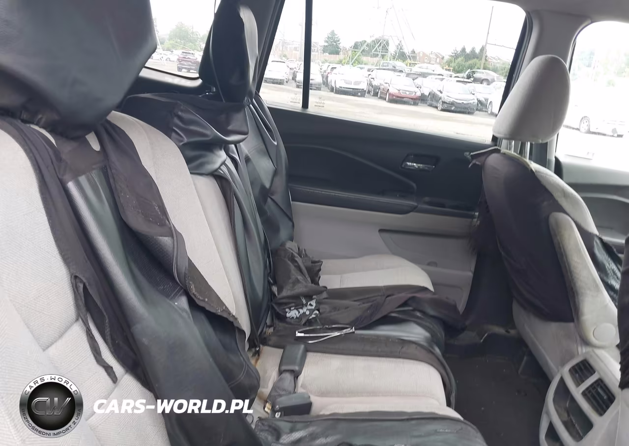 2019 Honda Pilot Lx VIN:5FNYF6H18KB046827 - 8