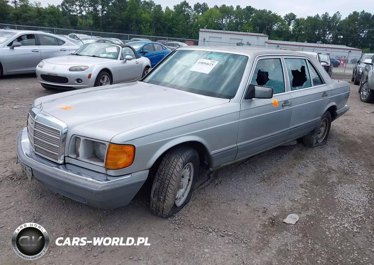 1985 Mercedes-Benz 500 Sel VIN:WDBCA37D5FA163037 - 2