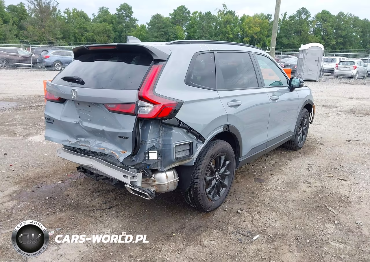 2026 Honda Cr-V Hybrid Awd Sport-L VIN:7FARS6H86TE070725 - 4