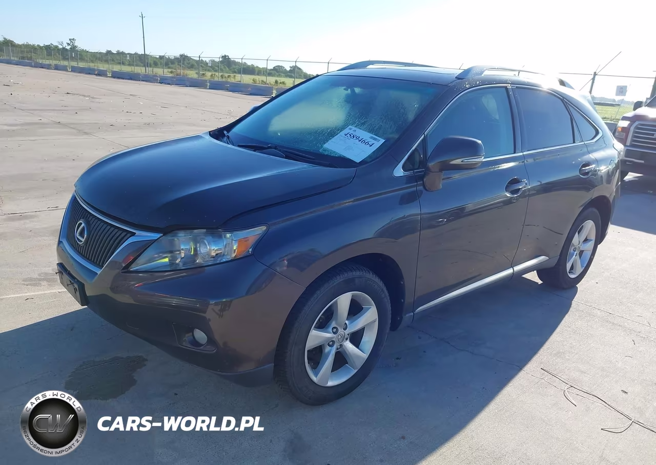 2010 Lexus Rx 350 VIN:2T2BK1BA7AC074095 - 2