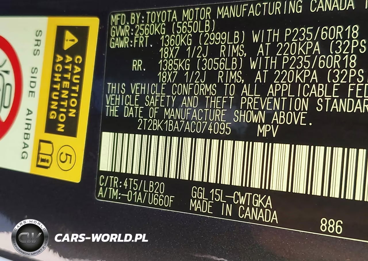 2010 Lexus Rx 350 VIN:2T2BK1BA7AC074095 - 9