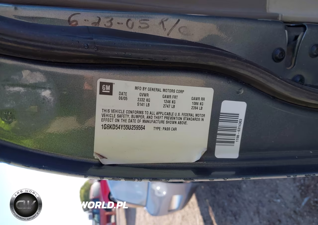 2005 Cadillac Deville Livery Pkg VIN:1G6KD54Y55U259564 - 9