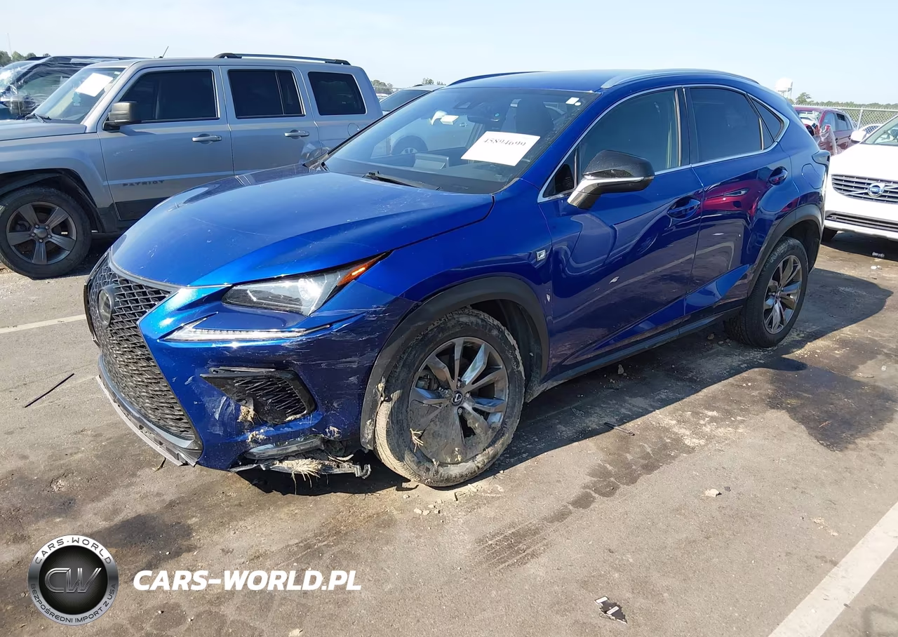 2021 Lexus Nx 300 F Sport VIN:JTJSARBZ6M2191792 - 2