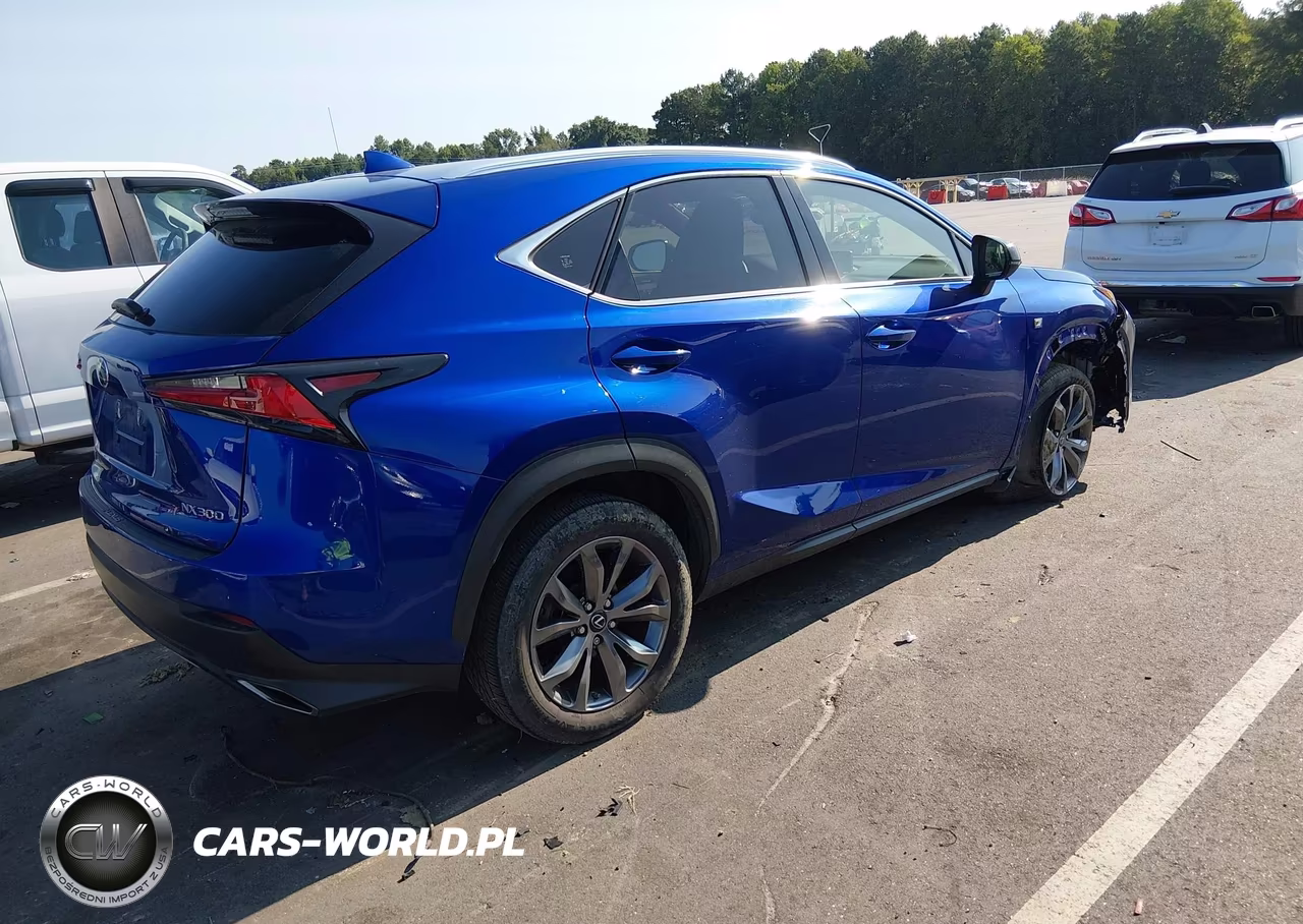 2021 Lexus Nx 300 F Sport VIN:JTJSARBZ6M2191792 - 4