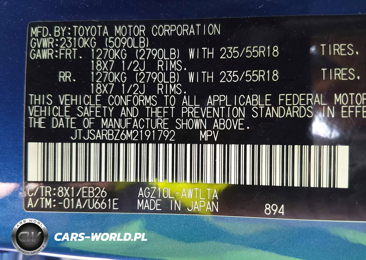 2021 Lexus Nx 300 F Sport VIN:JTJSARBZ6M2191792 - 9