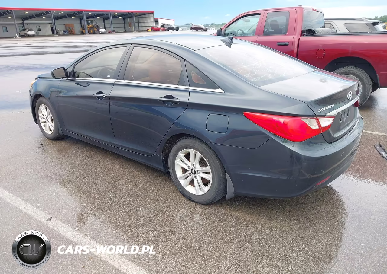 2013 Hyundai Sonata Gls VIN:5NPEB4AC5DH637331 - 3
