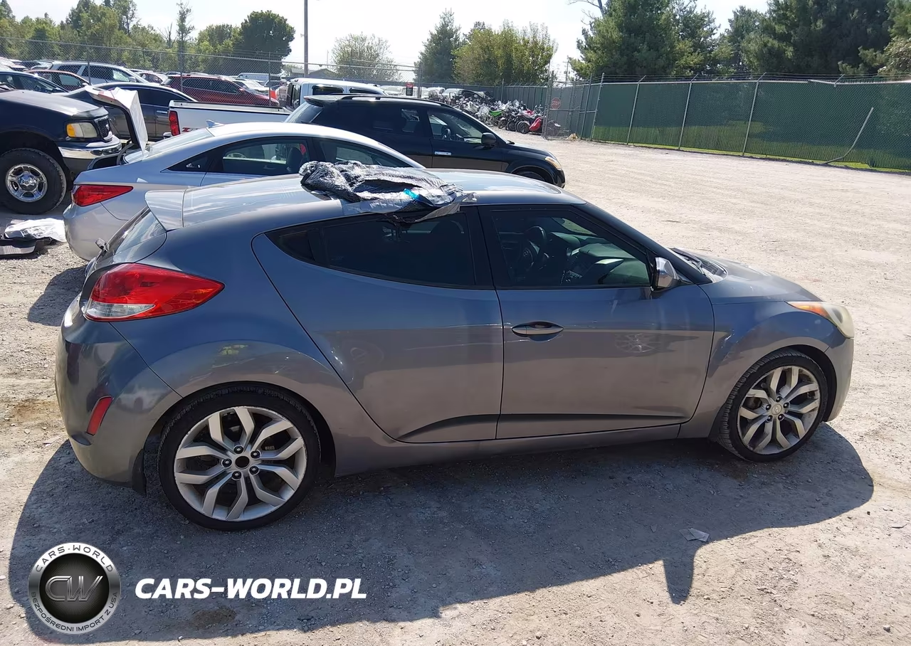 2012 Hyundai Veloster Base W-Black VIN:KMHTC6AD9CU061526 - 14