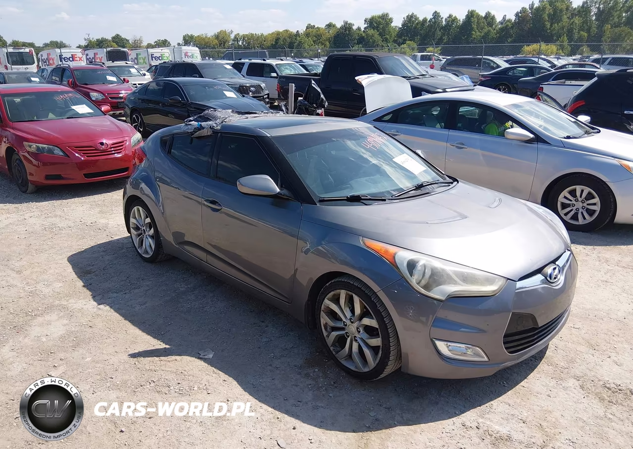 2012 Hyundai Veloster Base W-Black VIN:KMHTC6AD9CU061526 - 15