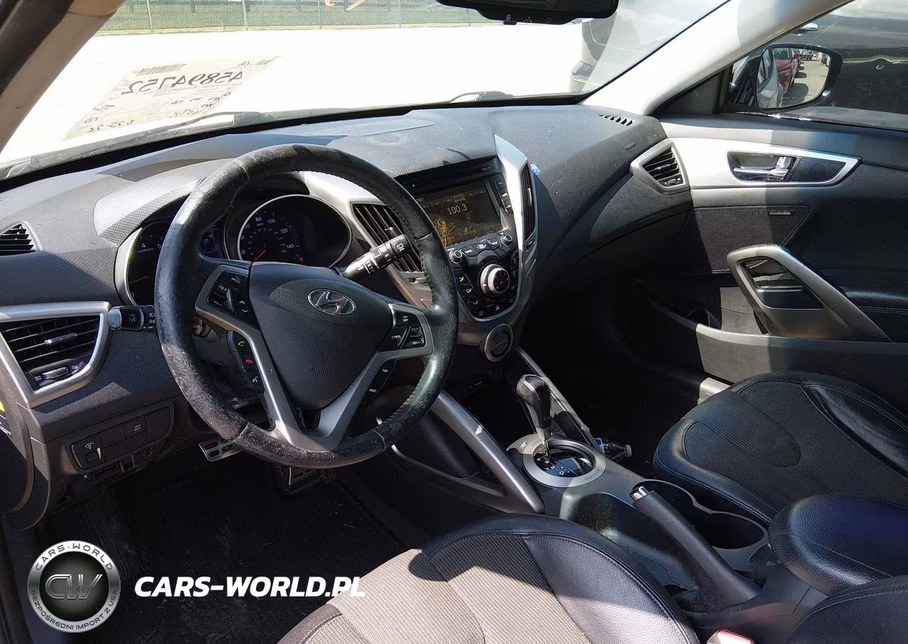 2012 Hyundai Veloster Base W-Black VIN:KMHTC6AD9CU061526 - 16