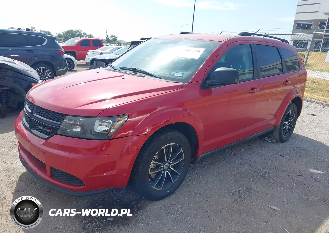 2018 Dodge Journey Se VIN:3C4PDCAB3JT236876 - 2