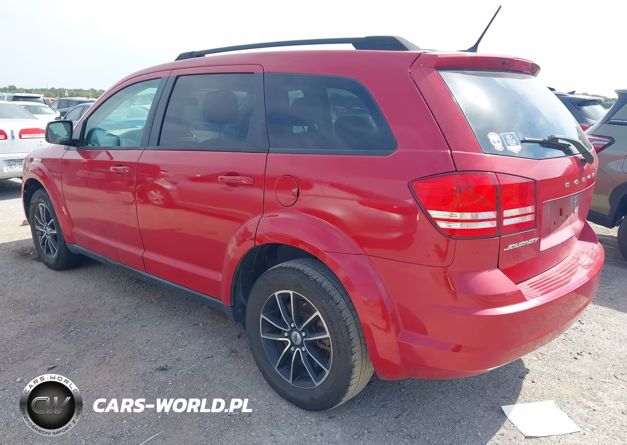 2018 Dodge Journey Se VIN:3C4PDCAB3JT236876 - 3