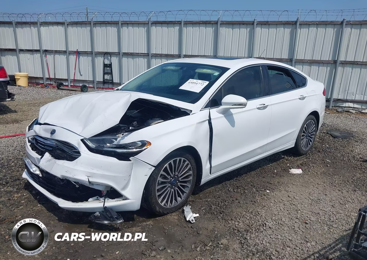 2018 Ford Fusion Titanium VIN:3FA6P0D92JR226241 - 2