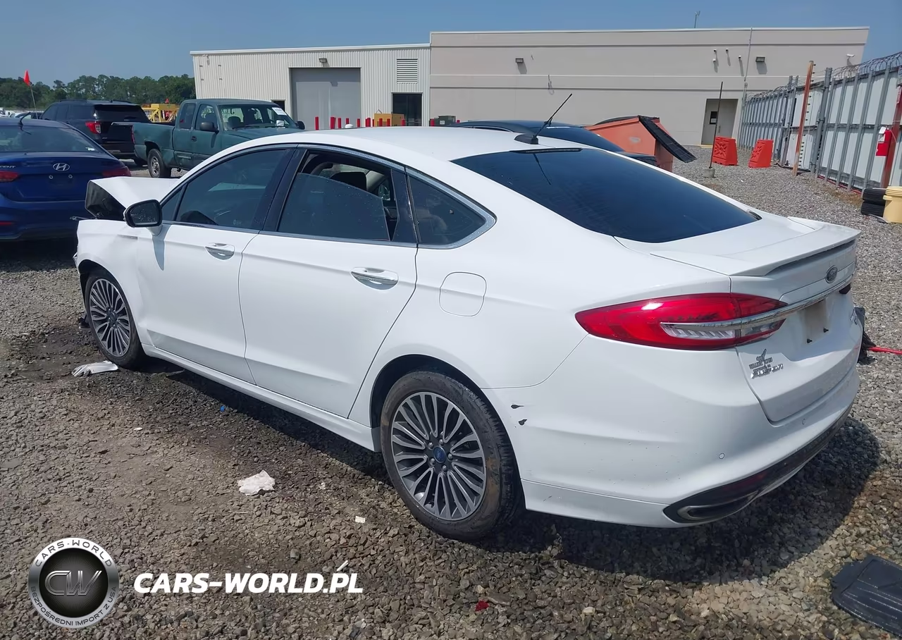 2018 Ford Fusion Titanium VIN:3FA6P0D92JR226241 - 3