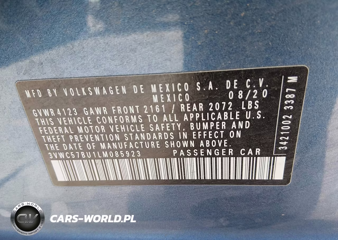 2020 Volkswagen Jetta 1.4T R-Line-1.4T S-1.4T Se VIN:3VWC57BU1LM085923 - 9
