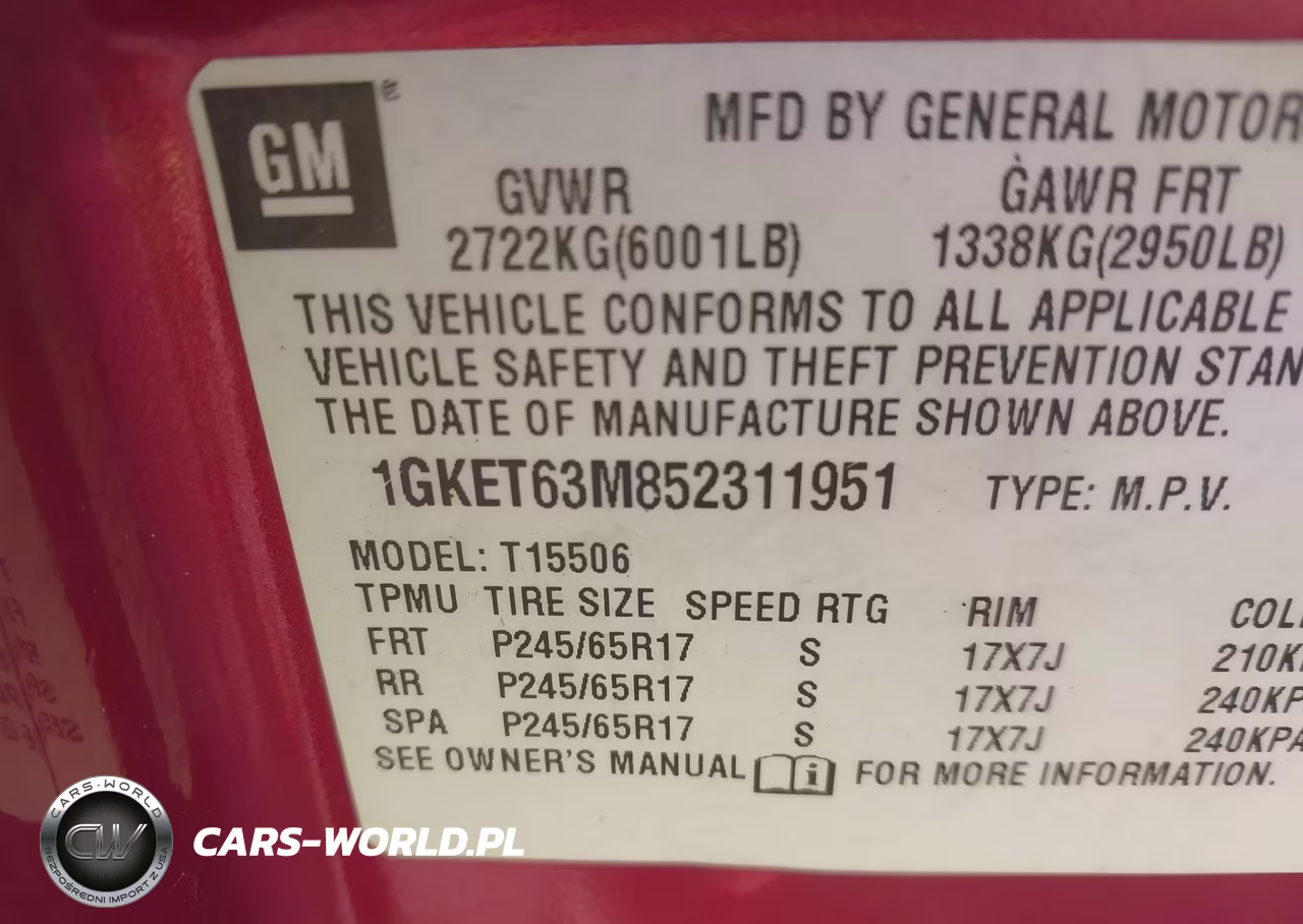 2005 GMC Envoy Denali VIN:1GKET63M852311951 - 9