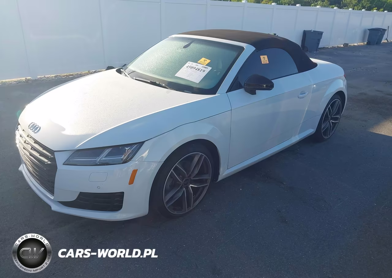 2017 Audi Tt Roadster 2.0T (S Tronic) (No Longer Available For Ordering) VIN:TRUT5CFV8H1003033 - 2
