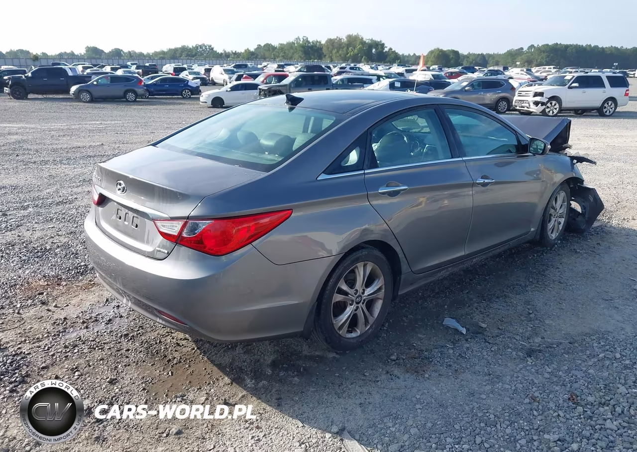 2013 Hyundai Sonata Limited VIN:5NPEC4AC4DH653839 - 4