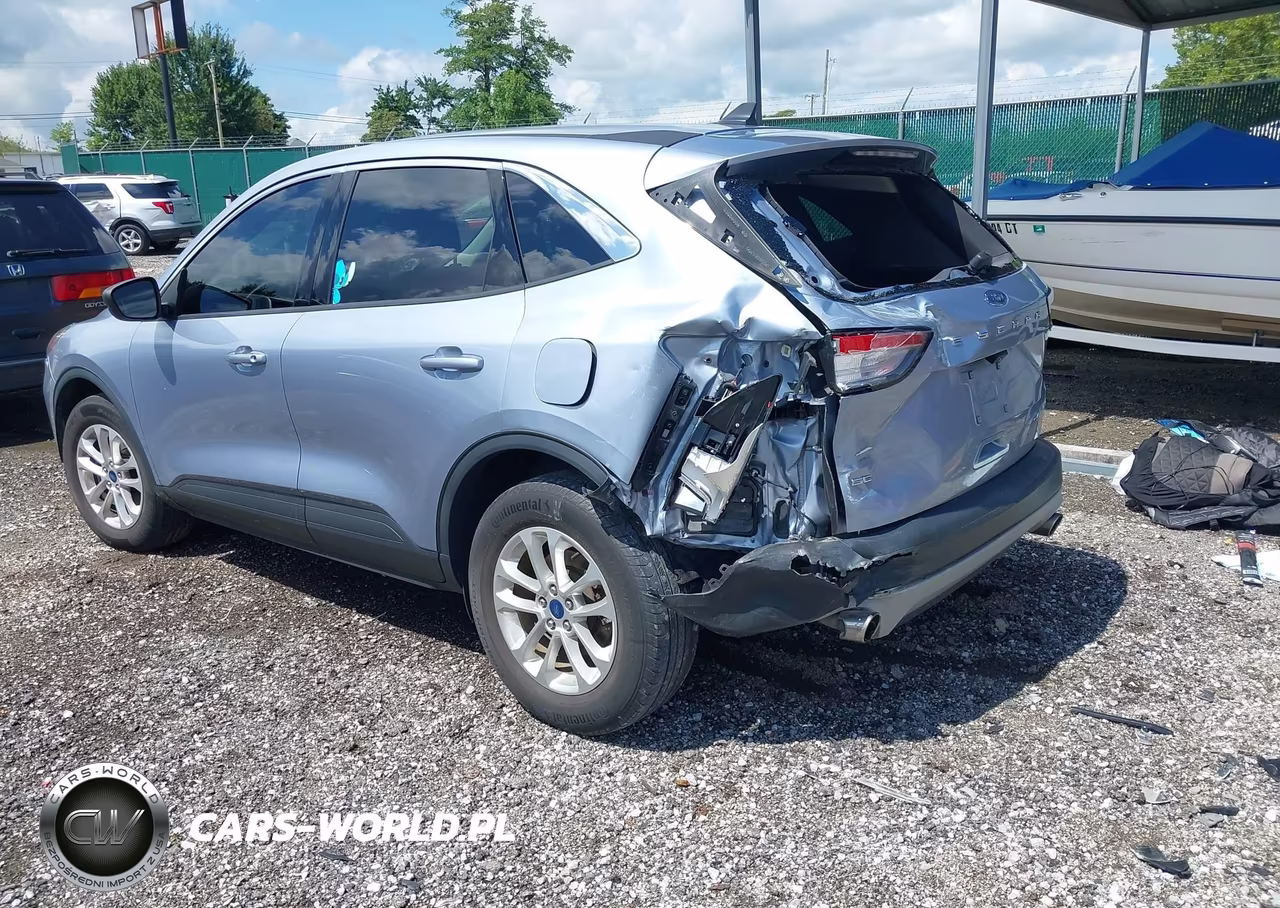 2022 Ford Escape Se VIN:1FMCU9G62NUB24055 - 3