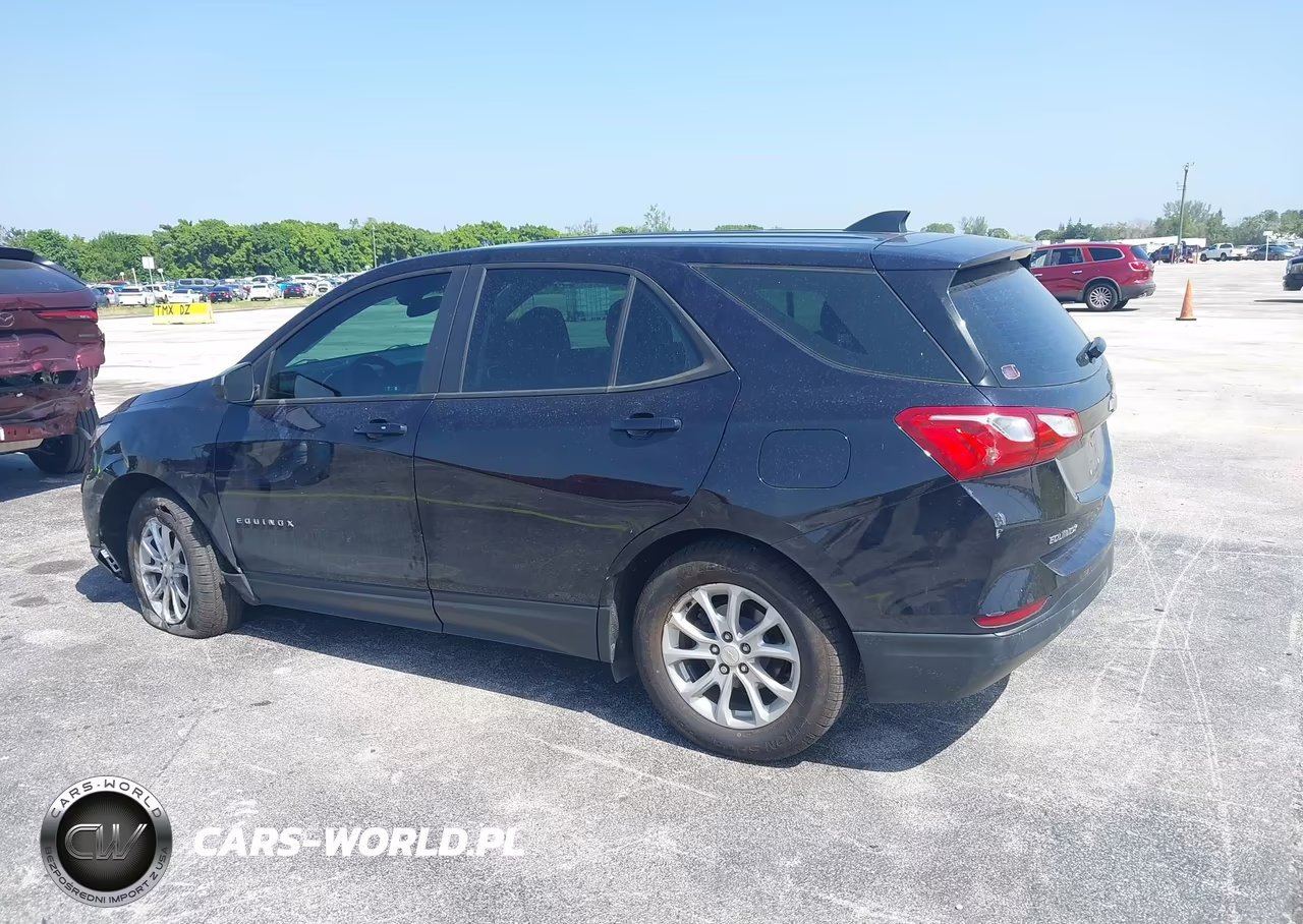 2020 Chevrolet Equinox Fwd Ls VIN:2GNAXHEVXL6168637 - 3