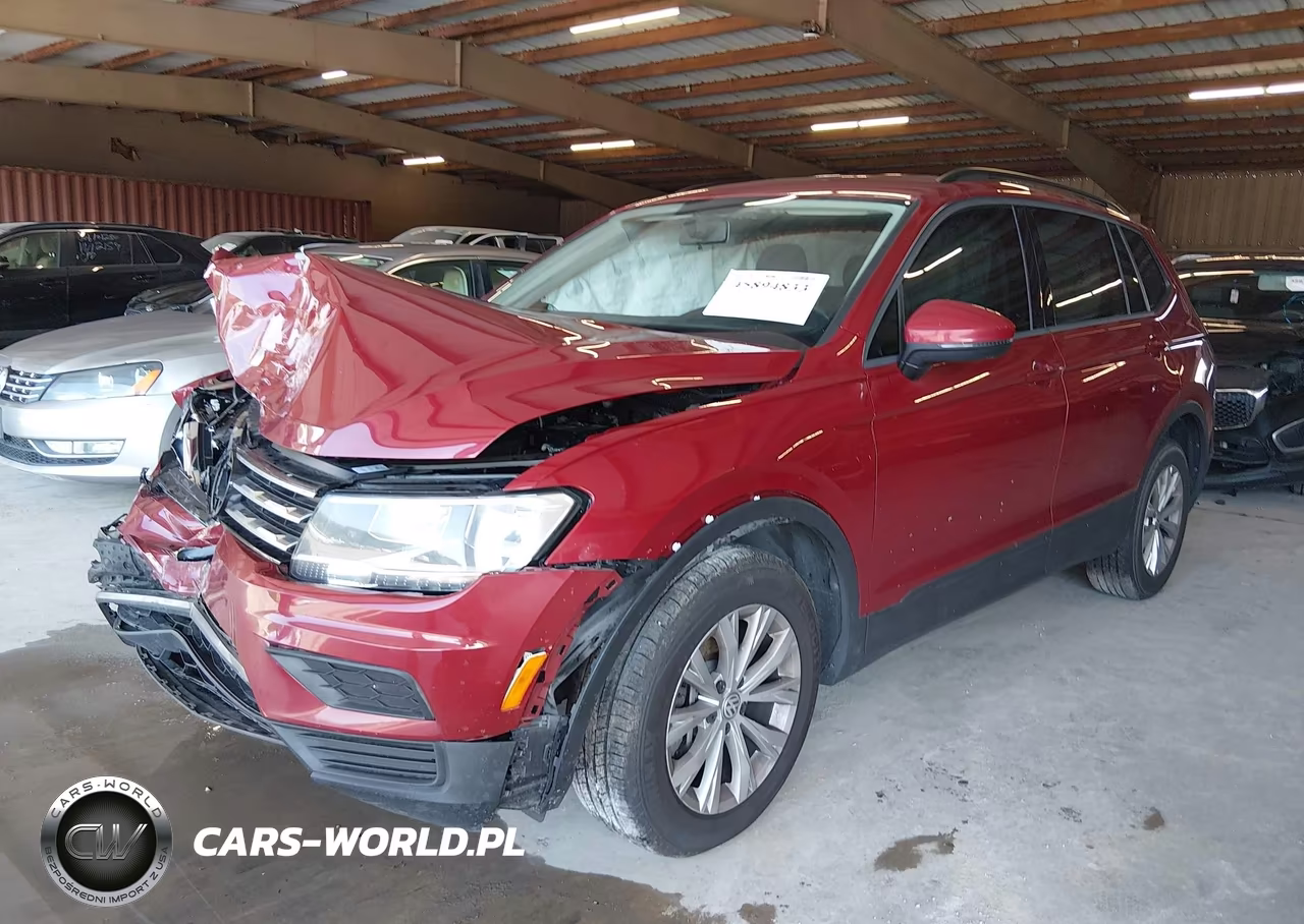 2018 Volkswagen Tiguan 2.0T S VIN:3VV1B7AX9JM104330 - 2