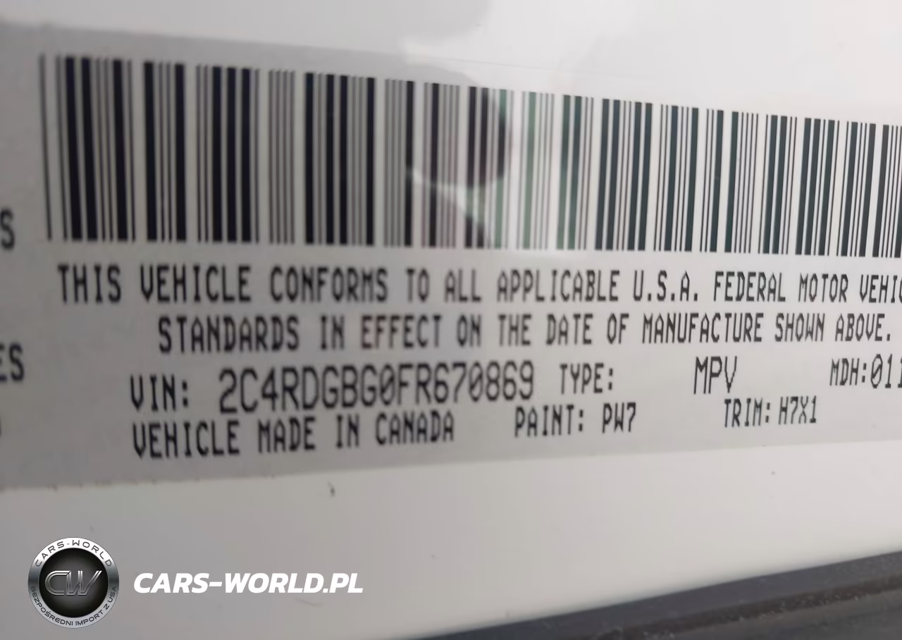 2015 Dodge Grand Caravan American Value Pkg VIN:2C4RDGBG0FR670869 - 9