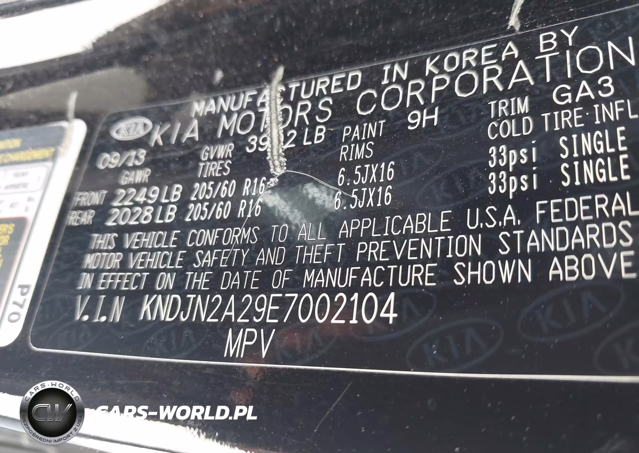 2014 Kia Soul VIN:KNDJN2A29E7002104 - 9