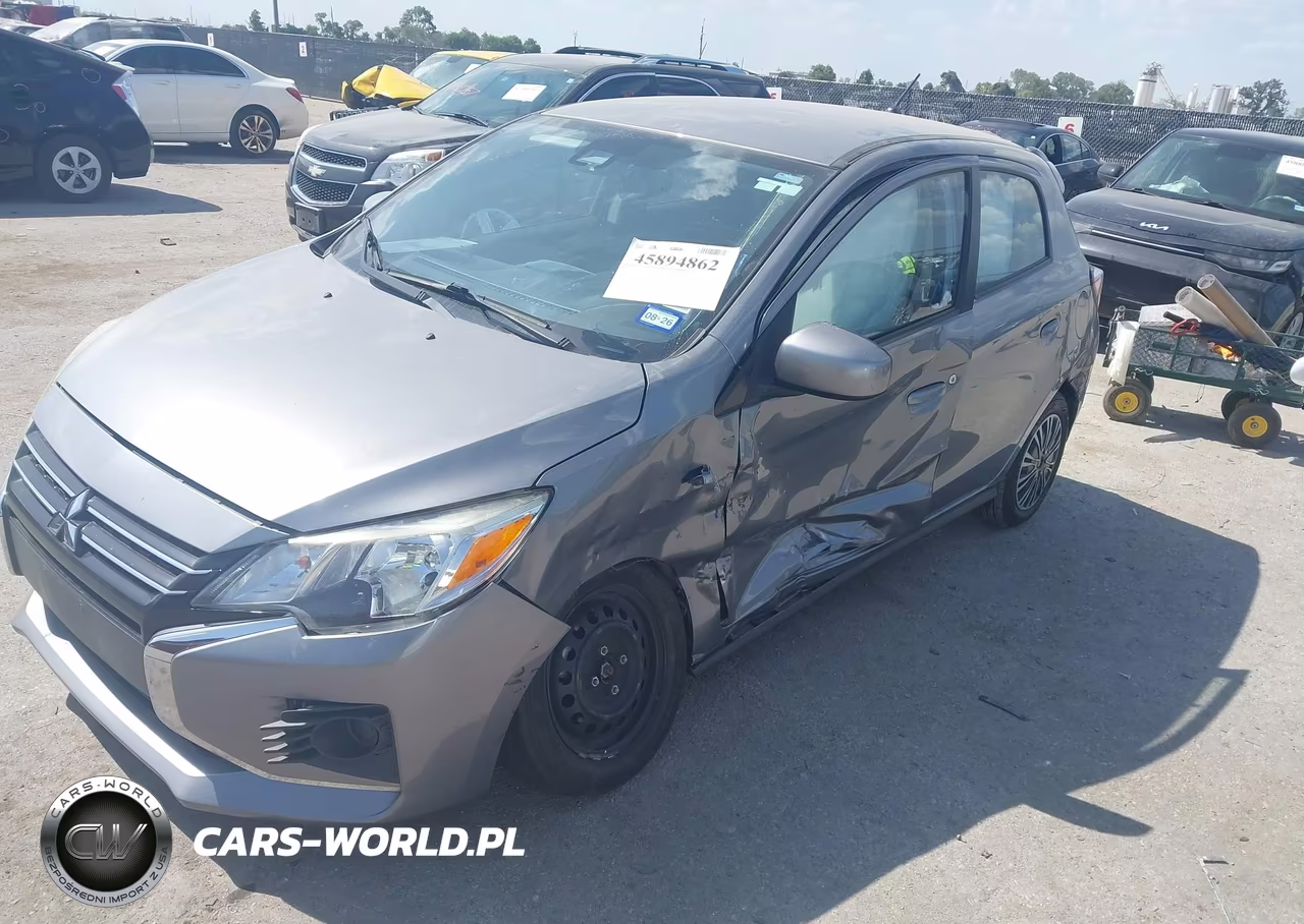 2021 Mitsubishi Mirage Carbonite Edition-Es-Le VIN:ML32AUHJ8MH010196 - 2