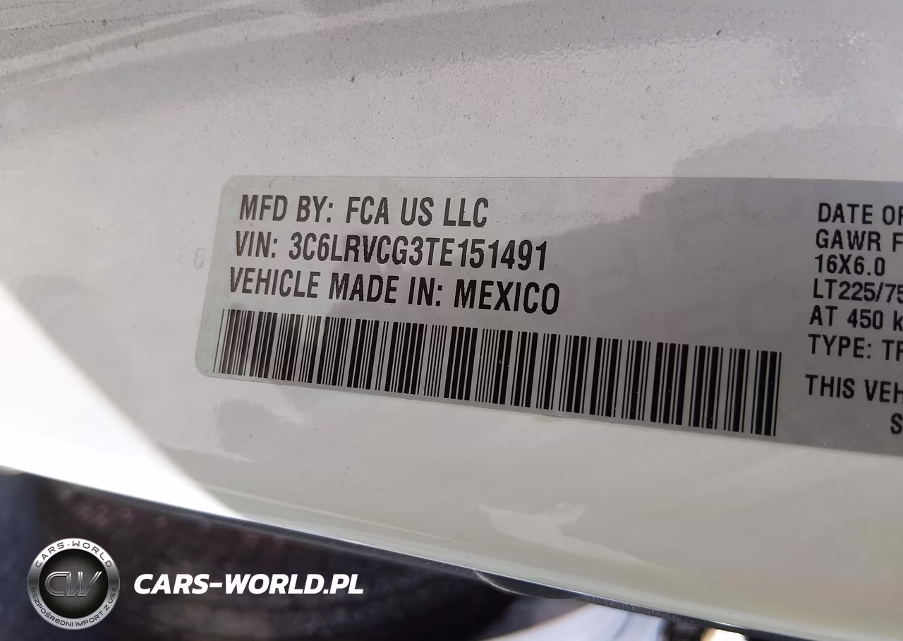 2026 Ram Promaster 2500 Tradesman High Roof 136 Wb W-Pass Seat VIN:3C6LRVCG3TE151491 - 9
