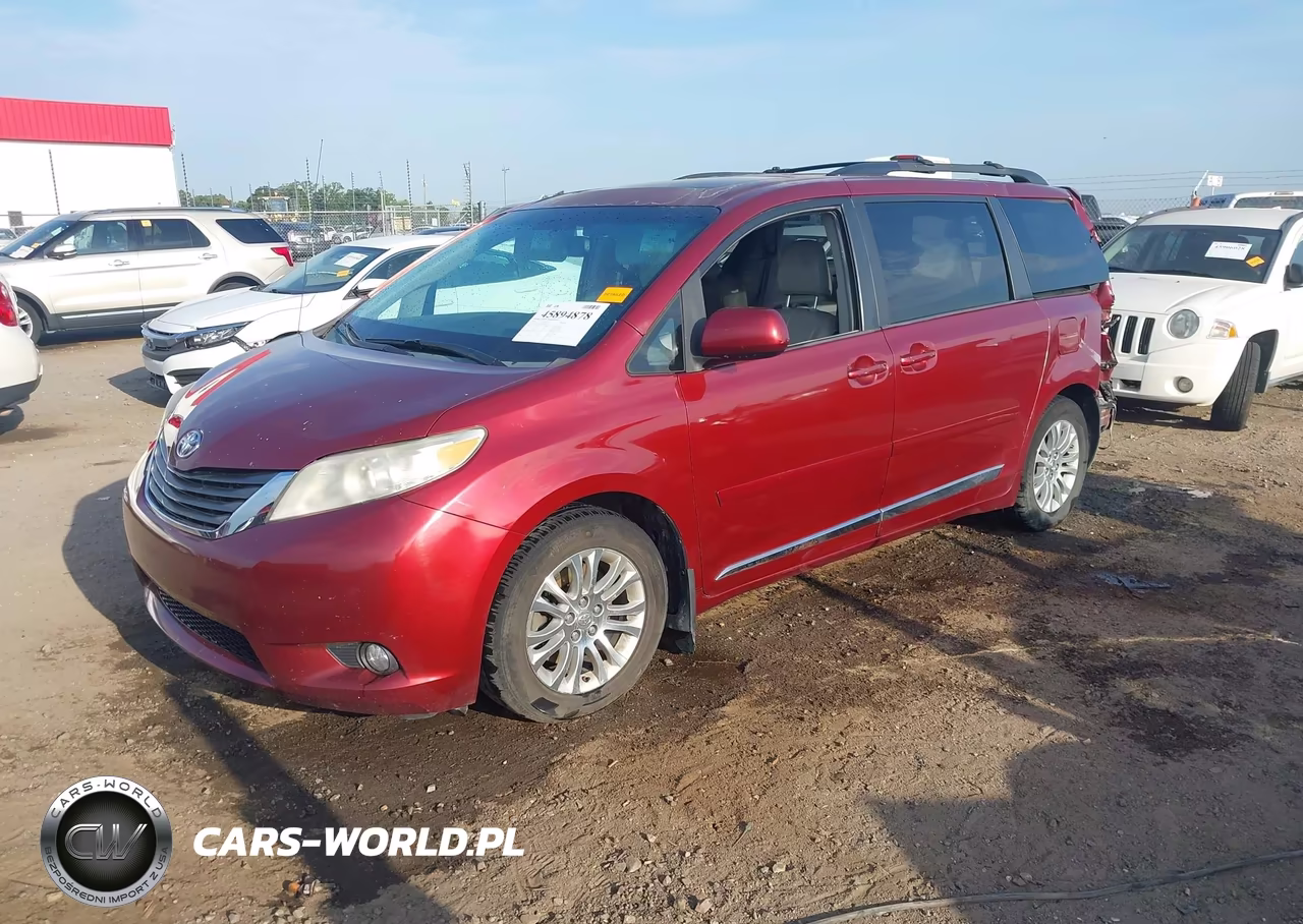 2012 Toyota Sienna Xle V6 8 Passenger VIN:5TDYK3DC8CS263115 - 2