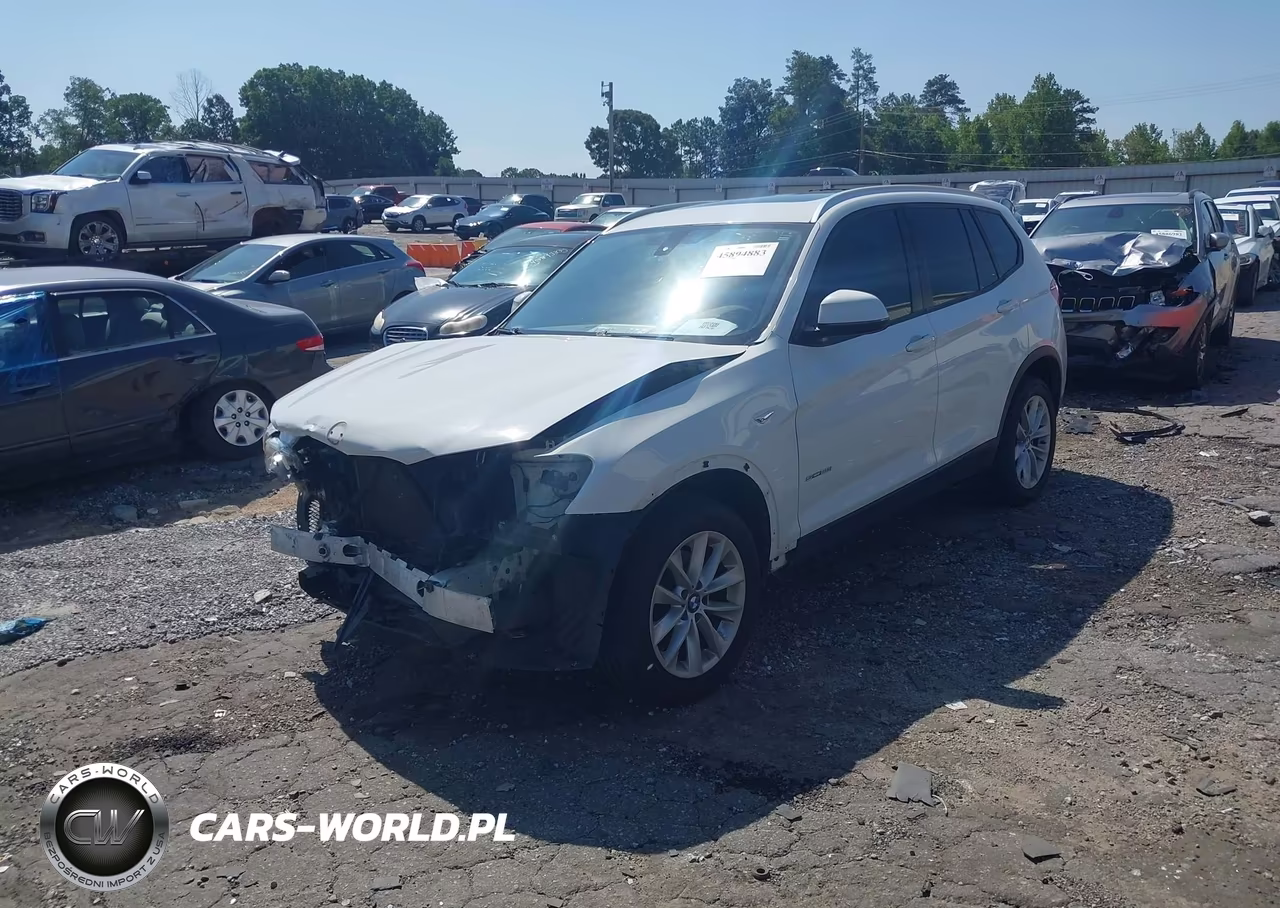 2017 BMW X3 Sdrive28I VIN:5UXWZ7C59H0T44467 - 2