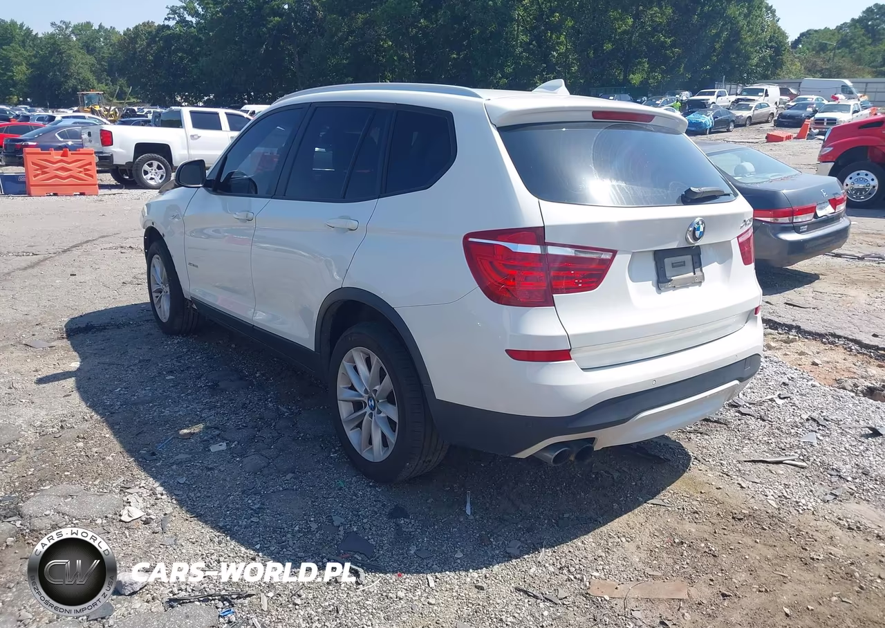 2017 BMW X3 Sdrive28I VIN:5UXWZ7C59H0T44467 - 3
