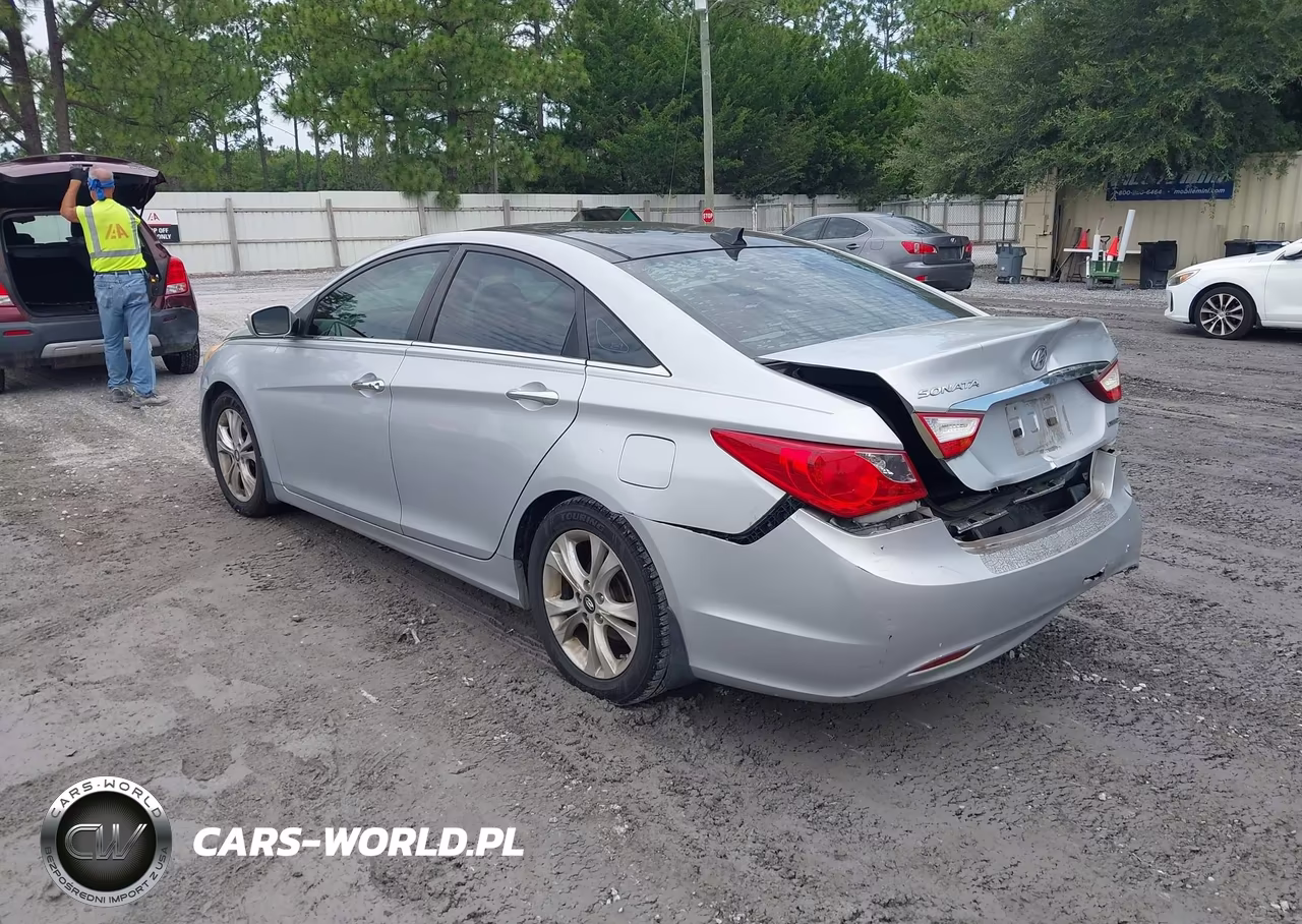 2012 Hyundai Sonata Limited VIN:5NPEC4ACXCH472226 - 3