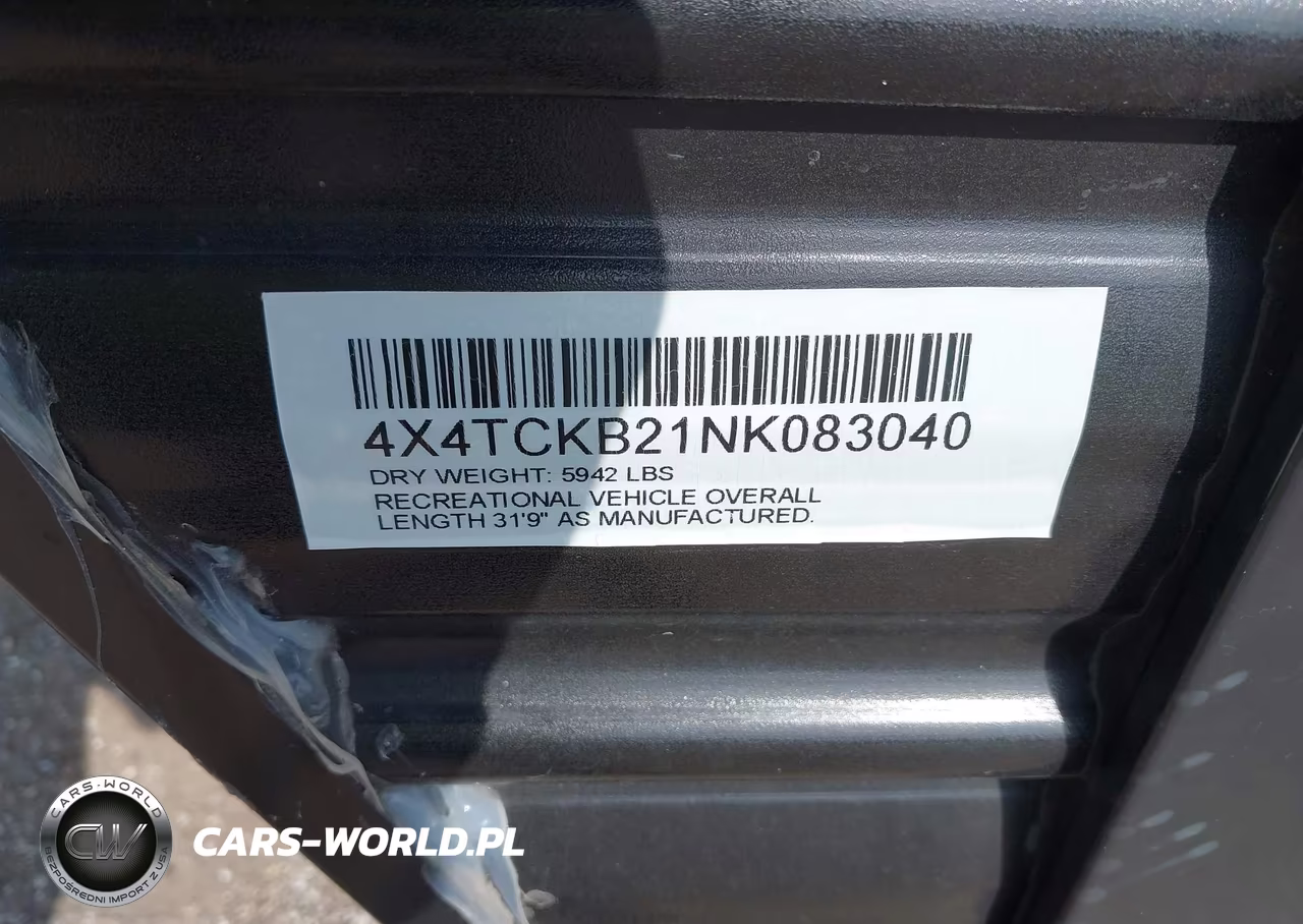 2022 Cherokee Other VIN:4X4TCKB21NK083040 - 9