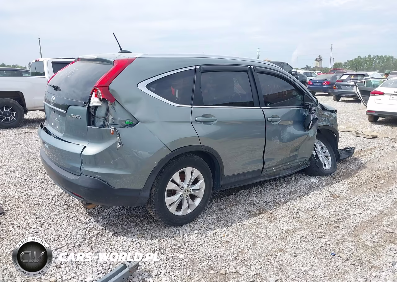 2012 Honda Cr-V Ex-L VIN:JHLRM4H75CC016138 - 4
