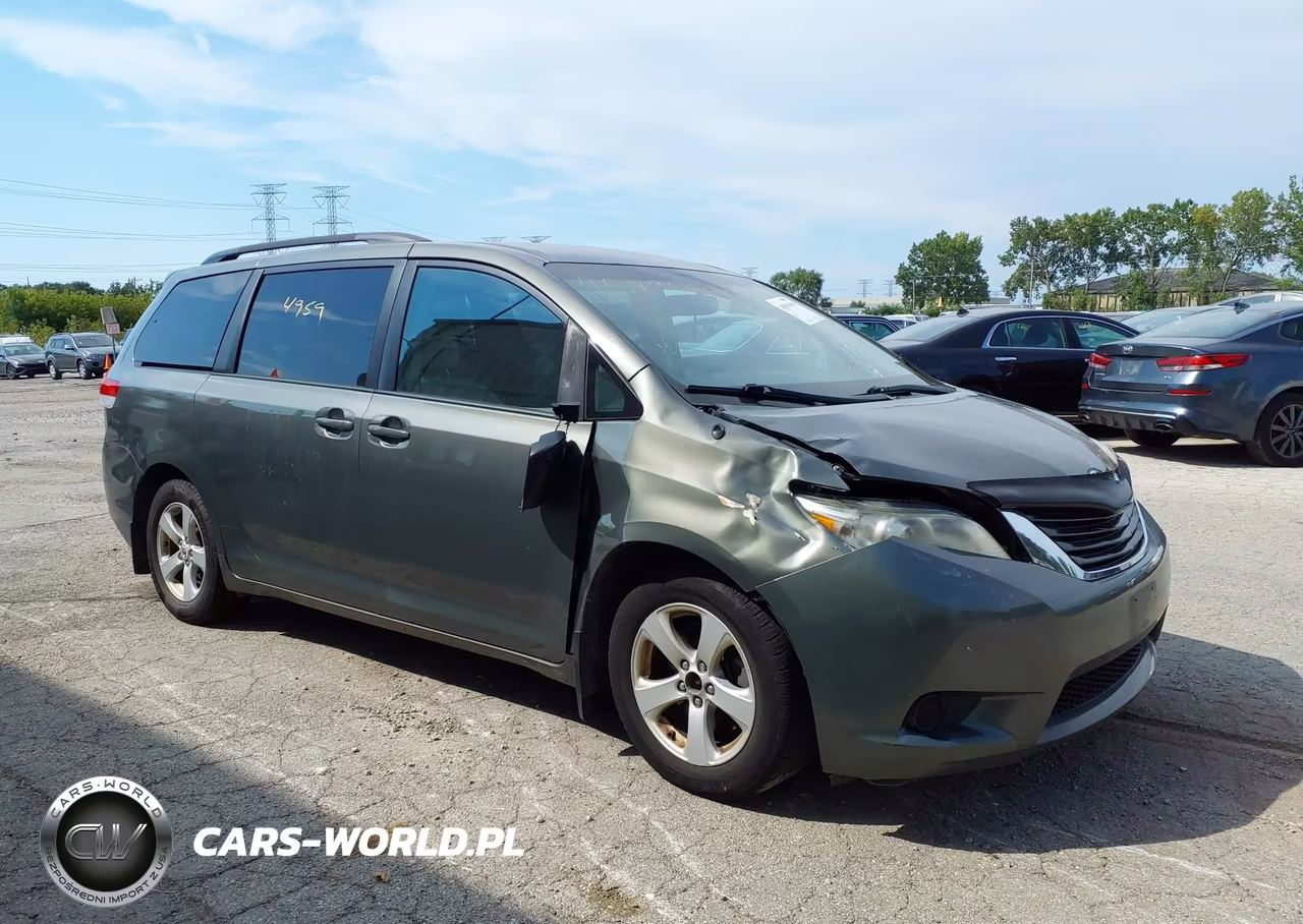 2012 Toyota Sienna Le 8 Passenger VIN:5TDKK3DC8CS207035 - 1