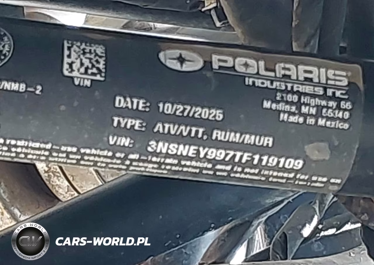 2026 Polaris Rzr Xp 1000 Eps VIN:3NSNEY997TF119109 - 10