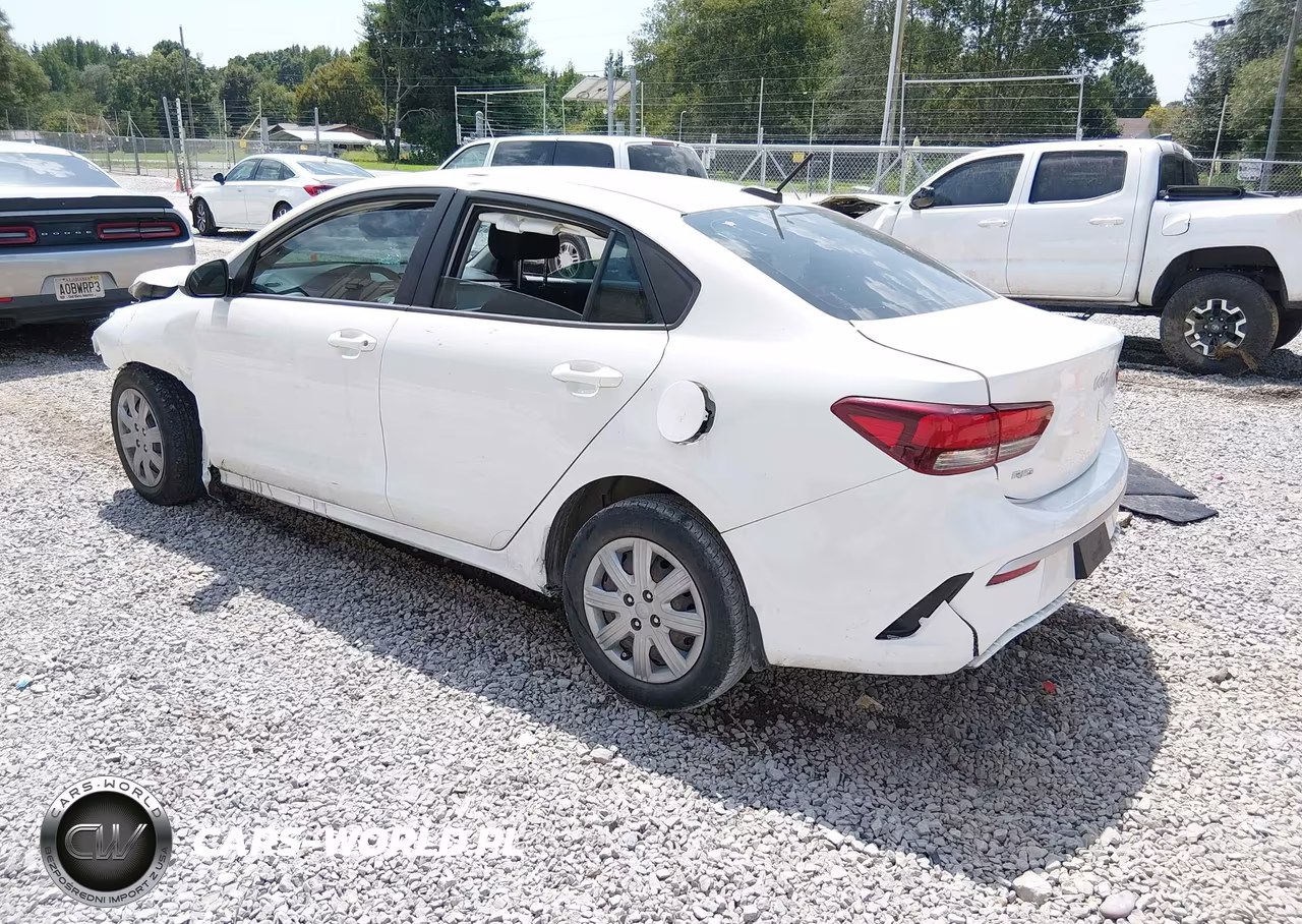 2022 Kia Rio S VIN:3KPA24AD7NE491625 - 3