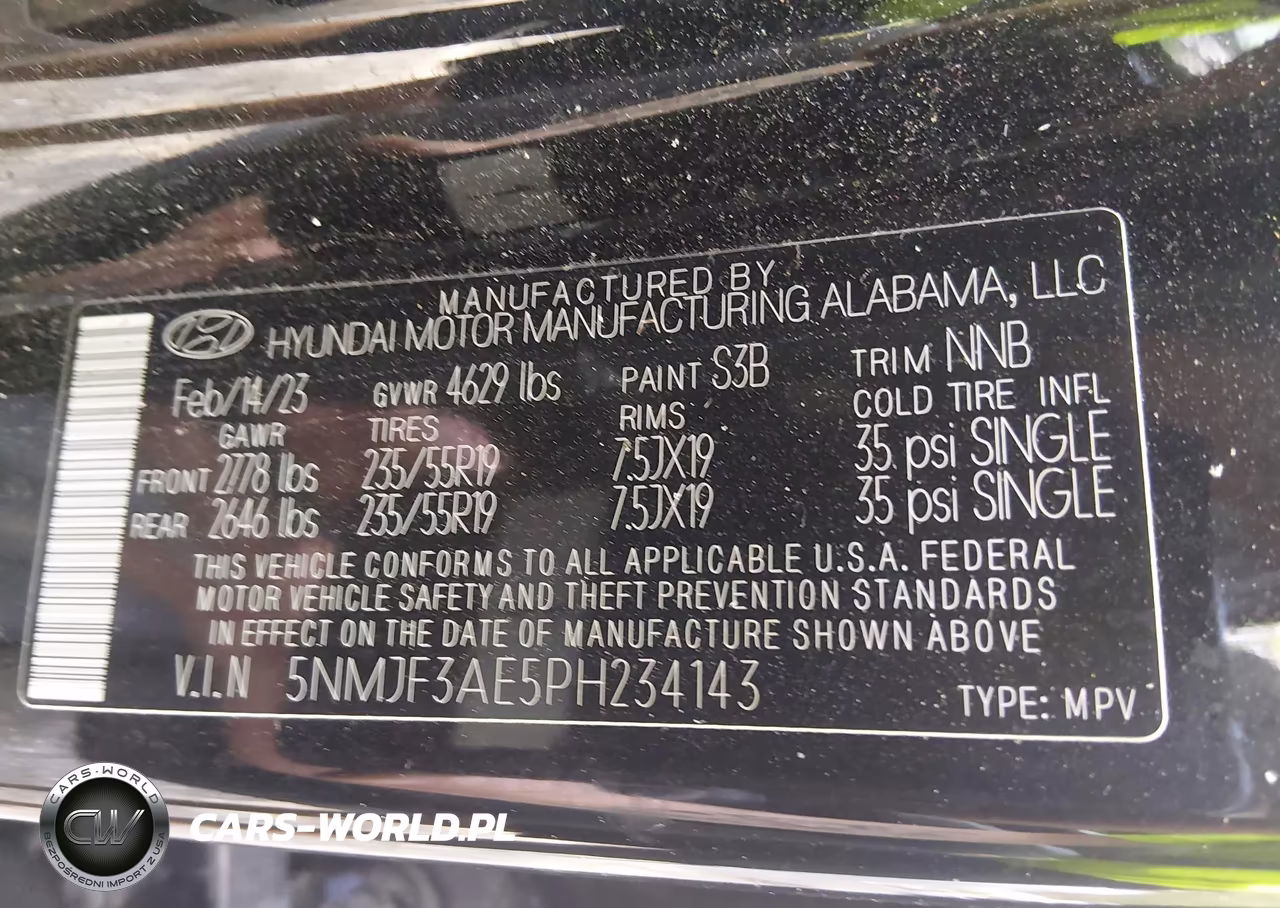 2023 Hyundai Tucson Sel VIN:5NMJF3AE5PH234143 - 9