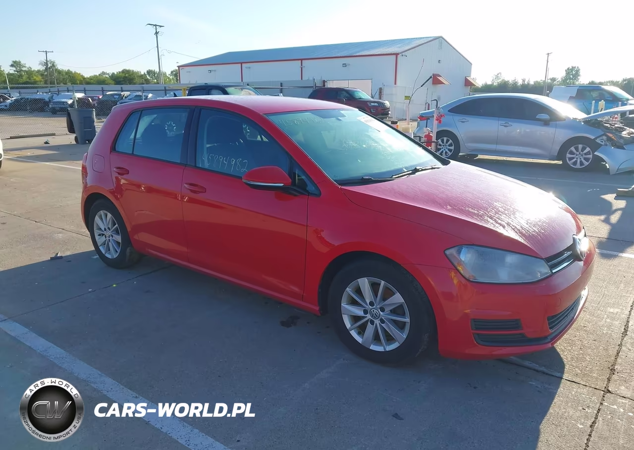 2016 Volkswagen Golf Tsi S 4-Door VIN:3VW217AU1GM065203 - 1