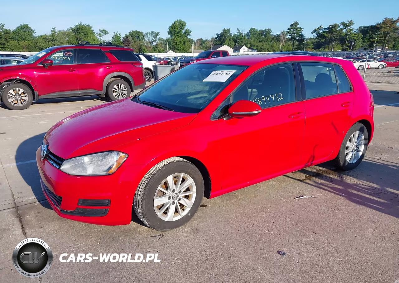 2016 Volkswagen Golf Tsi S 4-Door VIN:3VW217AU1GM065203 - 2