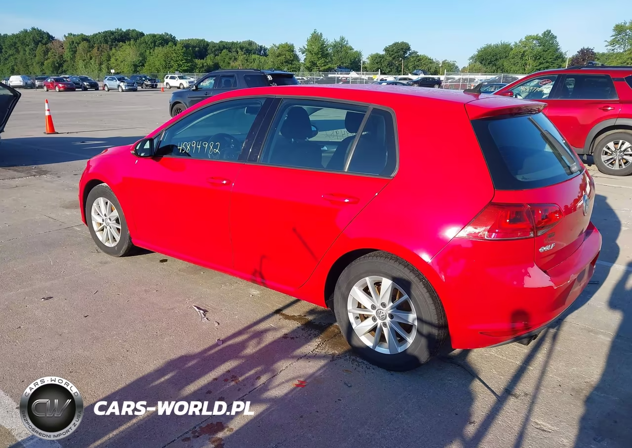 2016 Volkswagen Golf Tsi S 4-Door VIN:3VW217AU1GM065203 - 3