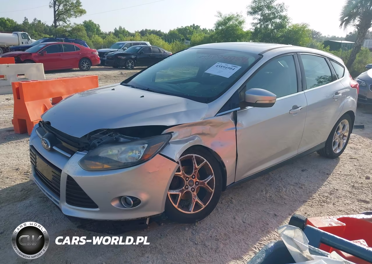 2013 Ford Focus Titanium VIN:1FADP3N22DL156351 - 2