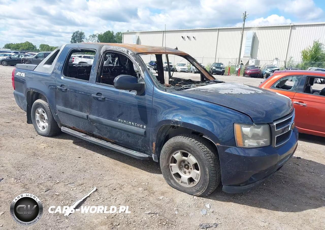 2007 Chevrolet Avalanche 1500 Ls-Lt-Ltz VIN:3GNFK12317G284656 - 1