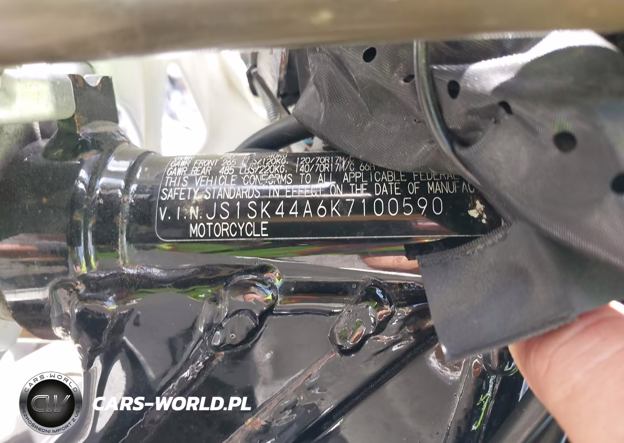 2019 Suzuki Dr-Z400 Sm VIN:JS1SK44A6K7100590 - 10