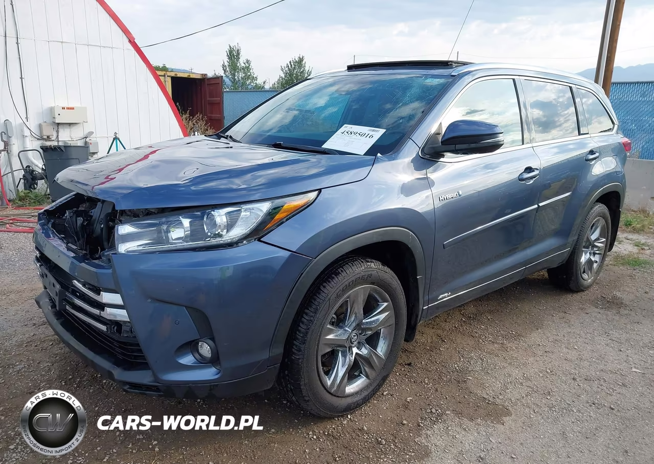 2019 Toyota Highlander Hybrid Limited Platinum VIN:5TDDGRFHXKS069664 - 2