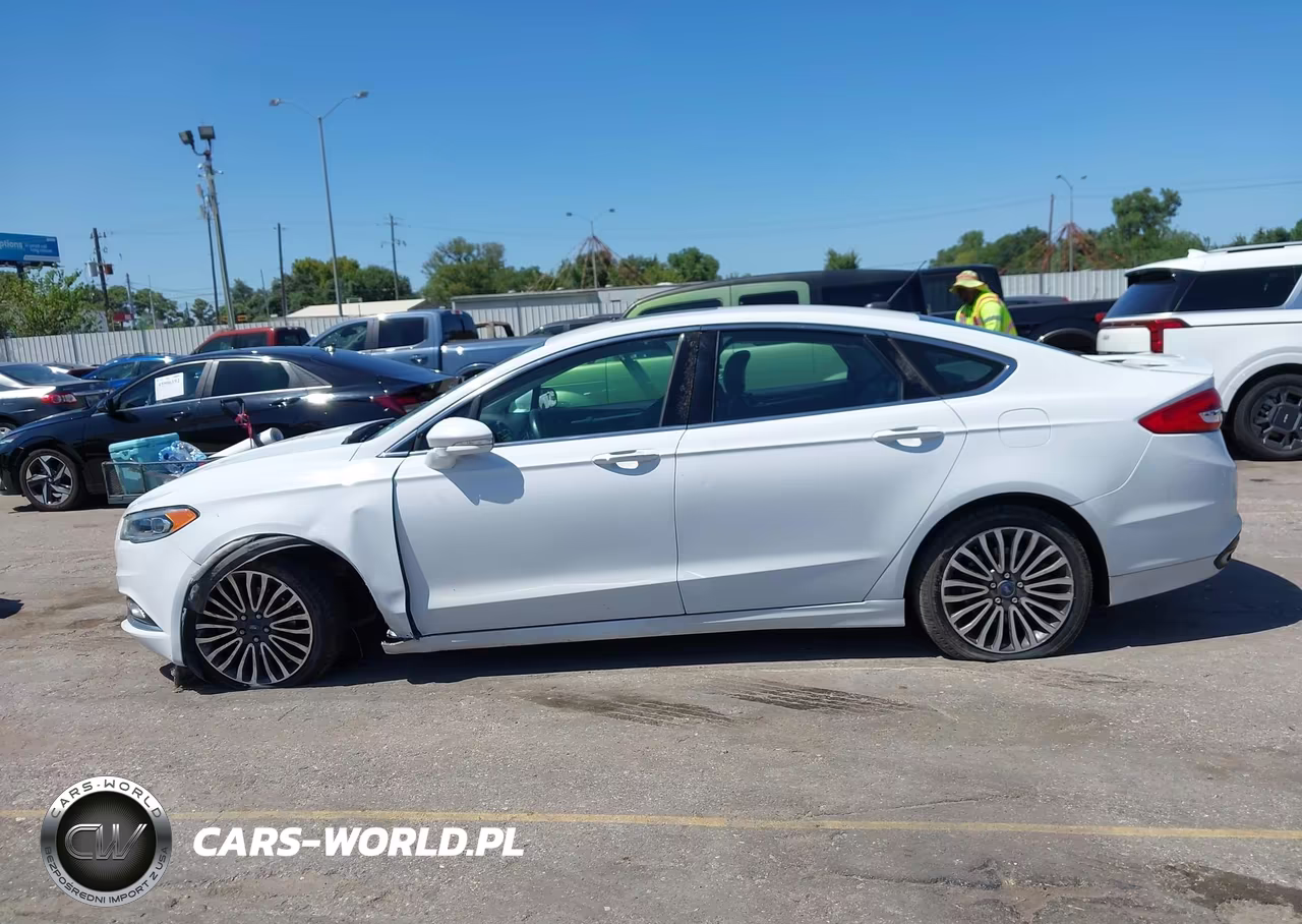 2018 Ford Fusion Titanium VIN:3FA6P0D96JR219633 - 14